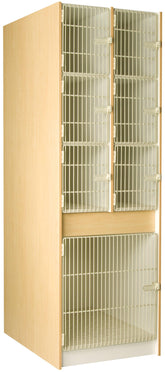40" Deep Instrument Storage with Acousti-Grille Doors 89628 278440 A - Steven's I.D.SYSTEMS®